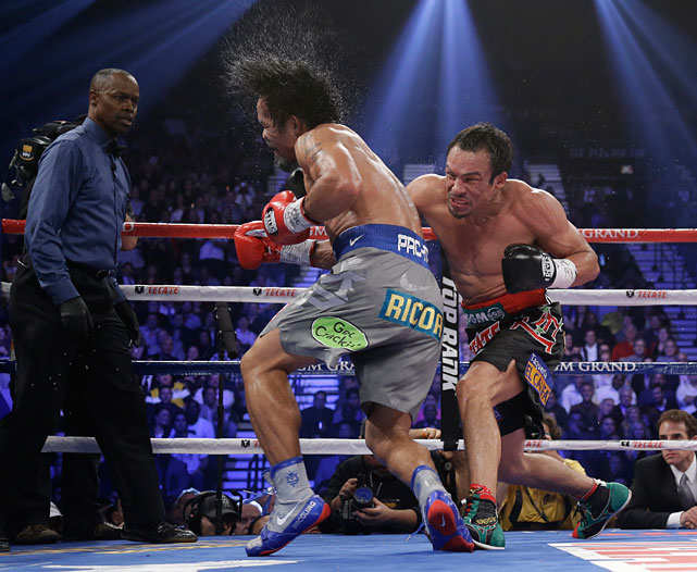 Juan Manuel Marquez and Manny Pacquiao